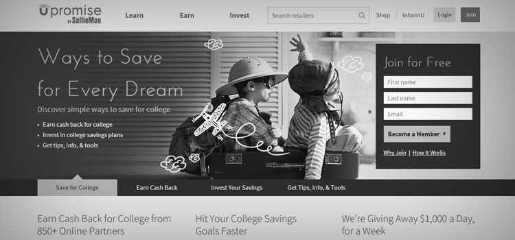 Leverage sites like Upromise.com to get “free money” for college (or for yourself)